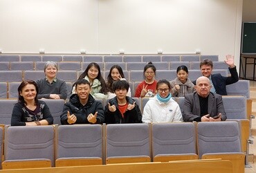 Chinese students at the Faculty of Physics and Astronomy